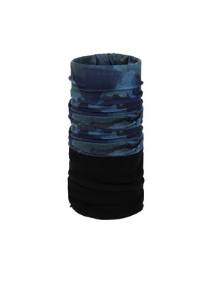 Sinner Sinner Fleece Bandana 'Camo Midnight' - Blauw Zwart