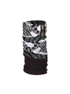 Sinner Sinner Fleece Bandana 'Animal Camo' - Zwart Grijs