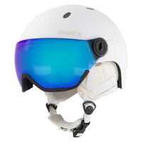 Sinner Titan Visor Skihelm Met Vizier - Wit