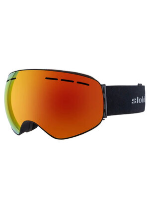 Slokker Slokker Siusi Skibril | Zwart Rood