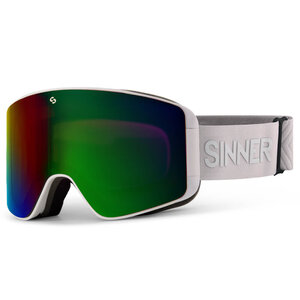 Sinner Sinner Aura Skibril - Wit + GRATIS EXTRA LENS