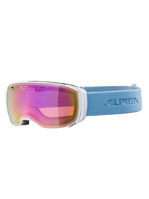 Alpina Alpina Estetica Q OTG Skibril | Wit Lichtblauw