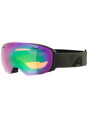 Alpina Alpina Granby Q-Lite Skibril | Zwart Groen