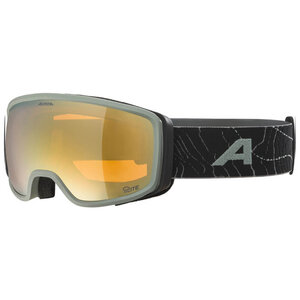 Alpina Alpina Bivio Q-Lite OTG Skibril - Zwart Groen