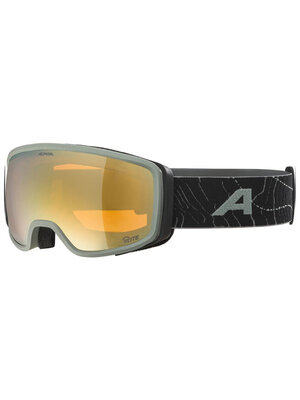 Alpina Alpina Bivio Q-LiteSkibril | Zwart Groen