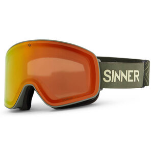 Sinner Sinner Snowghost Photochromic Skibril - Groen