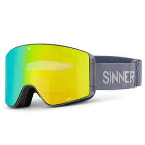 Sinner Sinner Aura Skibril - Grijs + GRATIS EXTRA LENS