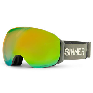 Sinner Sinner Avon OTG Skibril 2024 - Mosgroen + GRATIS EXTRA LENS