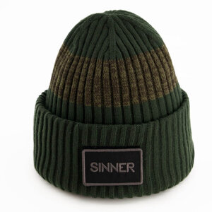 Sinner Sinner Fir Beanie Muts Met Pom 2024 - Groen