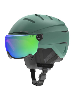 Atomic Atomic Savor GT Amid Visor HD Skihelm | Groen