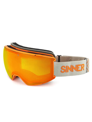 Sinner Sinner Boreas OTG Skibril | Mat Oranje + GRATIS EXTRA LENS