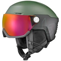 Bollé V-Ryft Pure Skihelm Met Photochromic Vizier - Groen