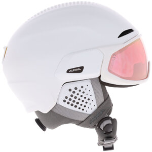 Alpina Alpina Oro QV MIPS Skihelm Met Photochromic Vizier 2024 - Wit