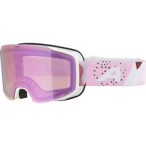 Alpina Alpina Taos Q-Lite Skibril | Wit Roze