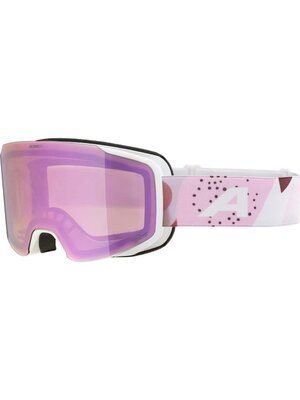 Alpina Alpina Taos Q-Lite Skibril | Wit Roze