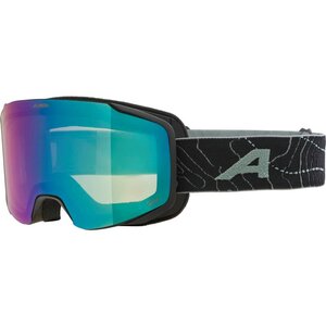 Alpina Alpina Taos Q-Lite Skibril | Zwart Groen