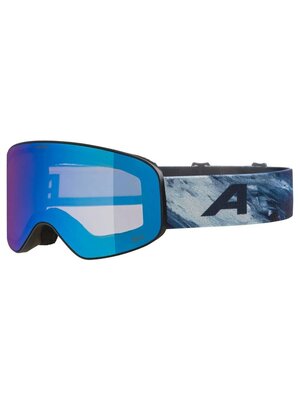 Alpina Alpina Fernie Q-Lite Junior Skibril 2025 | Zwart-Blauw