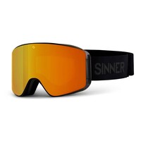Sinner Aura OTG Skibril 2025 | Zwart + GRATIS EXTRA LENS