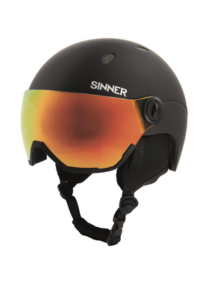 Sinner Sinner Titan Visor Skihelm Met Photochromic Vizier 2025 | Zwart