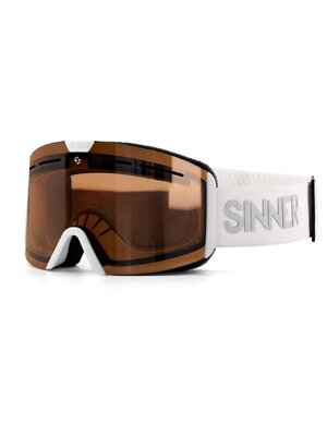 Sinner Sinner Arc Trans+ Photochromic OTG Skibril | Wit