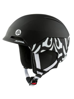 Alpina Alpina Nax Skihelm | Zwart Wit