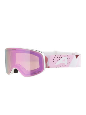 Alpina Alpina Fernie Q-Lite Junior Skibril 2025 | Wit-Roze