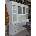 123kast  Buffetkast Le grand cuisine - 258x50x225H cm - 2 krijtborden - 4 deuren - 8 soft close lades - 2 open vakken - 2 lades