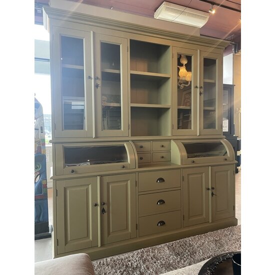 123kast  Buffetkast - Grutterskast - Pisa - 200x50x210H cm - 8 scharnierdeuren - 2 bolkleppen - 7 lades