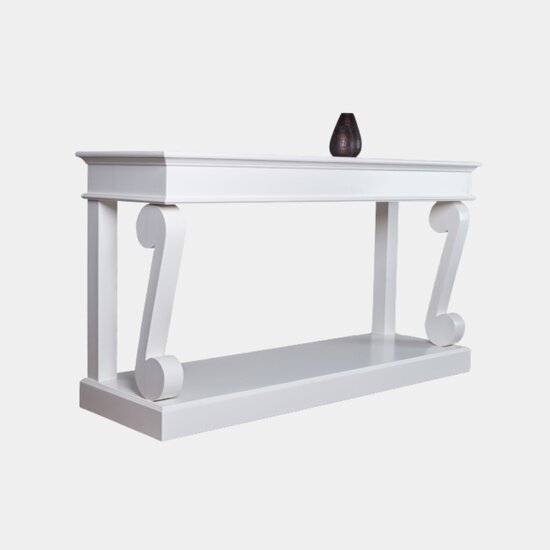 123kast  Sidetable Valencia - 150x48x80H cm - met krulpoot