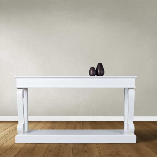 123kast  Sidetable Valencia - 150x48x80H cm - met krulpoot