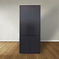 123kast  Kast Bolivia - 100x40x240H cm - strak design - 4 dichte deuren - push to open deuren