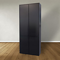 123kast  Kast Bolivia - 100x40x240H cm - strak design - 4 dichte deuren - push to open deuren
