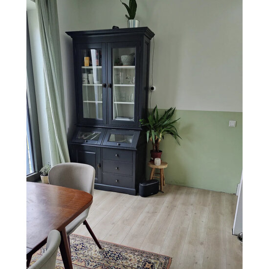 123kast  Grutterskast Porto Marie - 110x52x220H cm - 3 scharnierdeuren - 2 kleppen - 3 soft close lades