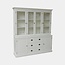 123kast Buffetschrank Lin 01 - 200x48x220H cm - 4 Flügeltüren - 6 Soft-Close-Schubladen - 2 geschlossene Flügeltüren