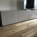 123kast  Tv dressoir Ibiza 08 - 220x45x60H cm - 4 push to open deuren - strak design - greeploze deuren