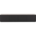 123kast  Tv dressoir Ibiza 08 - 220x45x60H cm - 4 push to open deuren - strak design - greeploze deuren