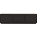 123kast  Tv dressoir Ibiza 07 - 180x45x60H cm - 3 push to open deuren - strak design - greeploze deuren