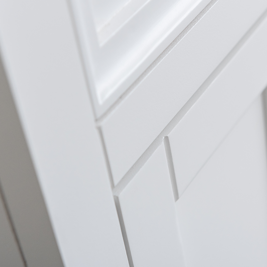 123kast  Opbergkast Amsterdam - 90x40x135H cm - 2 lades - 2 scharnierdeuren