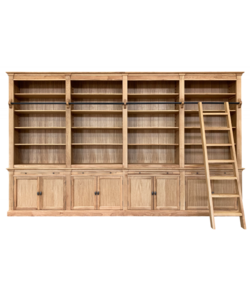 Boekenkast Melena del Sur 4M Eiken