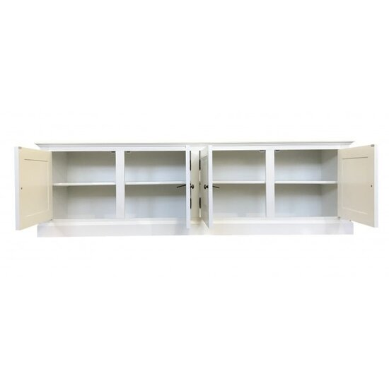 123kast  Tv dressoir Moonstar - 230x50x70H cm - 4 scharnierdeuren