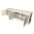 123kast  Tv dressoir Moonstar - 230x50x70H cm - 4 scharnierdeuren