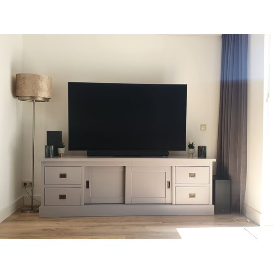 123kast  Tv dressoir Iceland 14 - 200x50x60H cm - 4 lades - 2 schuifdeuren