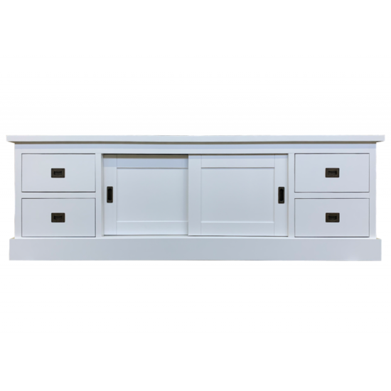 123kast  Tv dressoir Iceland 14 - 200x50x60H cm - 4 lades - 2 schuifdeuren