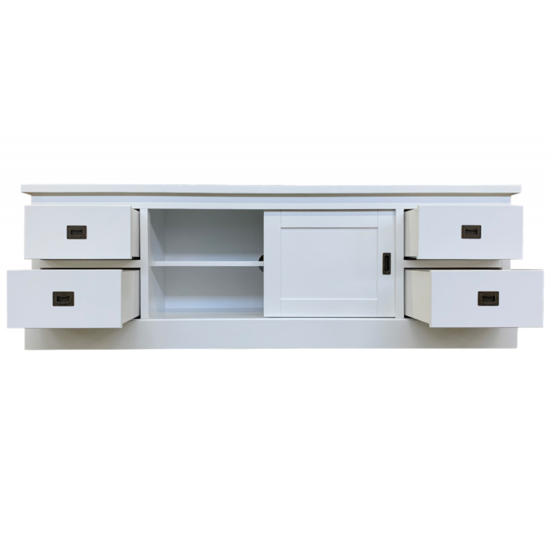 123kast  Tv dressoir Iceland 14 - 200x50x60H cm - 4 lades - 2 schuifdeuren