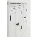 123kast  Dressoir Private library - 200x40x80H cm - 4 lades - 4 dichte scharnierdeuren