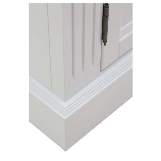 123kast  Dressoir Private library - 200x40x80H cm - 4 lades - 4 dichte scharnierdeuren