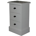 123kast  Ladekastje Parma - 38x27x62H cm - 3 lades