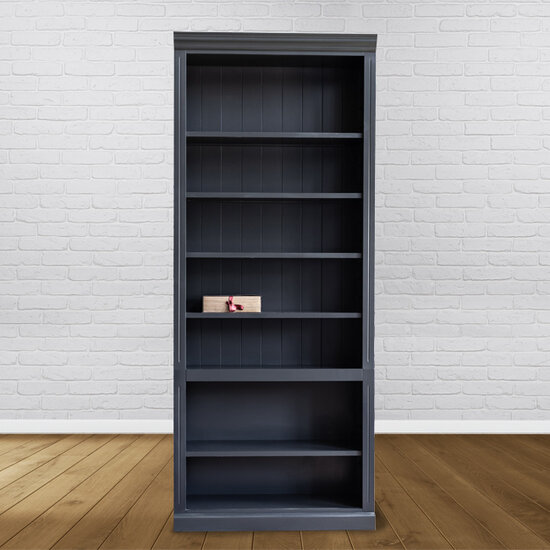 123kast  Schakelkast/boekenkast LM 04 - 100x40x245H cm - 5 planken - elementenkast - verstelbare planken