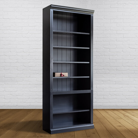 123kast  Schakelkast/boekenkast LM 04 - 100x40x245H cm - 5 planken - elementenkast - verstelbare planken