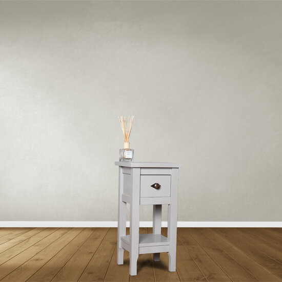 123kast  Nachtkastje Un - 30x30x60H cm - 1 lade - 1 plank